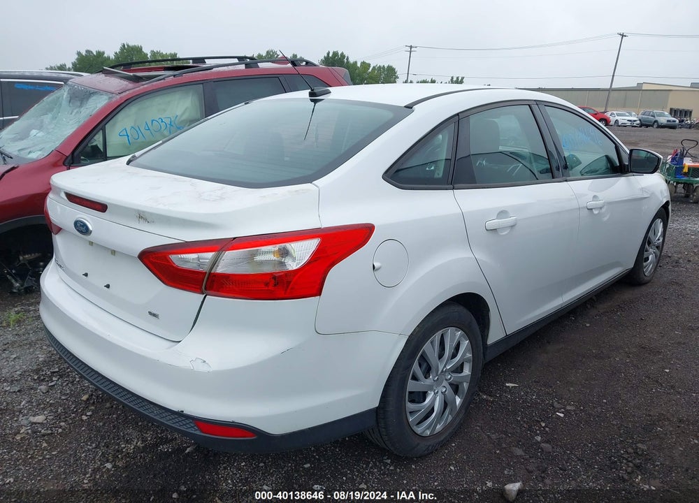 2012 FORD FOCUS SE VIN: 1FAHP3F29CL115164