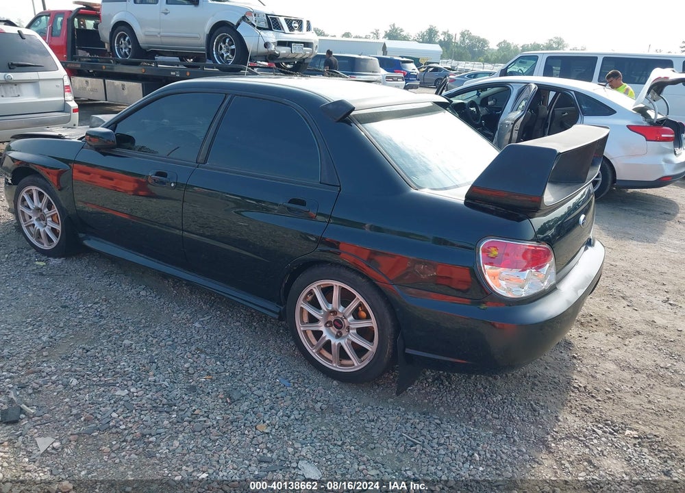 2007 SUBARU IMPREZA WRX STI VIN: JF1GD76687L509985