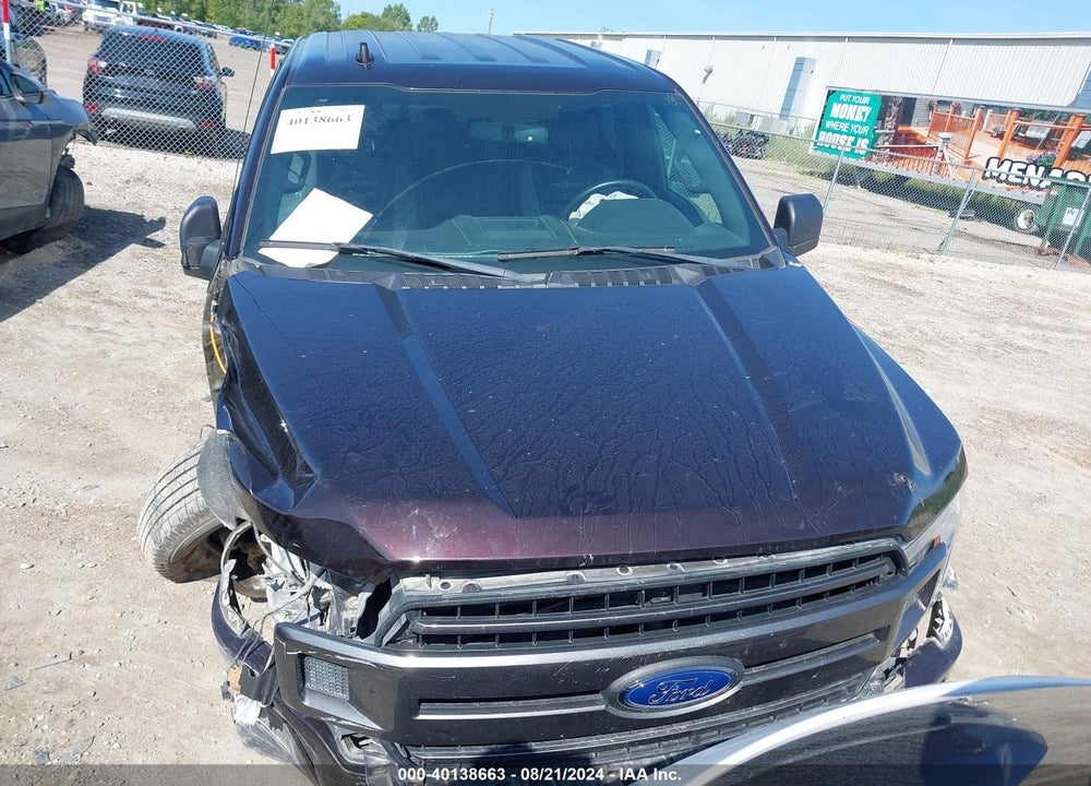 2018 FORD F-150 XLT VIN: 1FTEW1EG6JFB04653