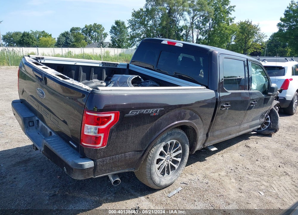 2018 FORD F-150 XLT VIN: 1FTEW1EG6JFB04653