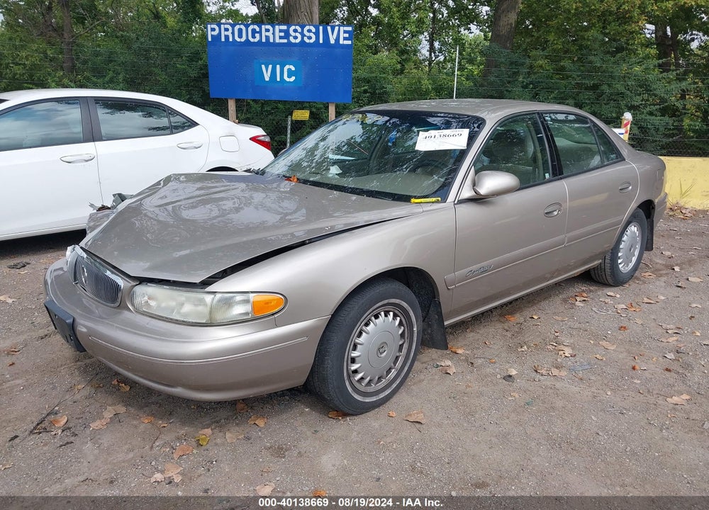 2000 BUICK CENTURY CUSTOM VIN: 2G4WS52J0Y1255511