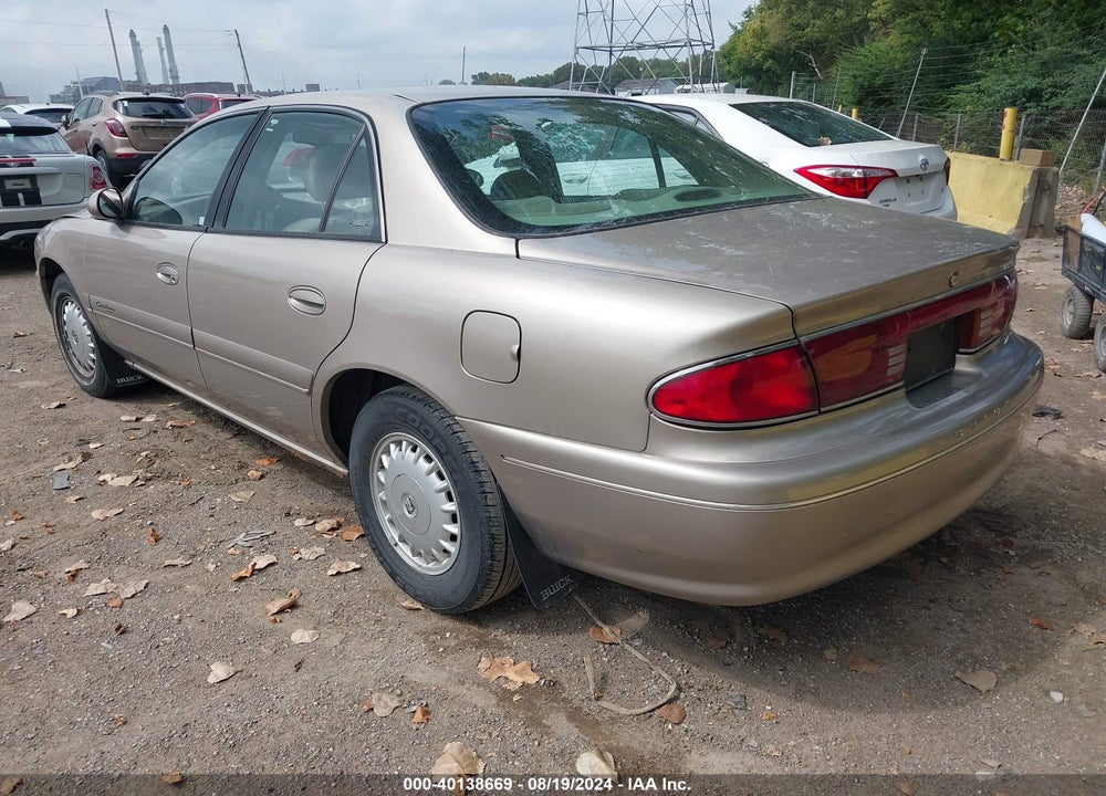 2000 BUICK CENTURY CUSTOM VIN: 2G4WS52J0Y1255511