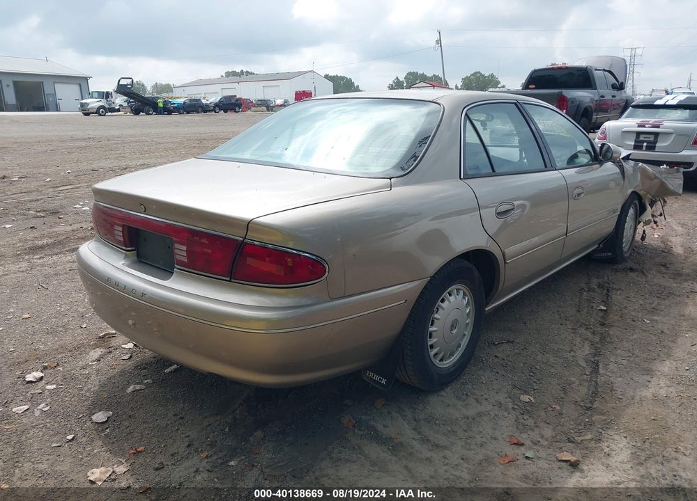 2000 BUICK CENTURY CUSTOM VIN: 2G4WS52J0Y1255511