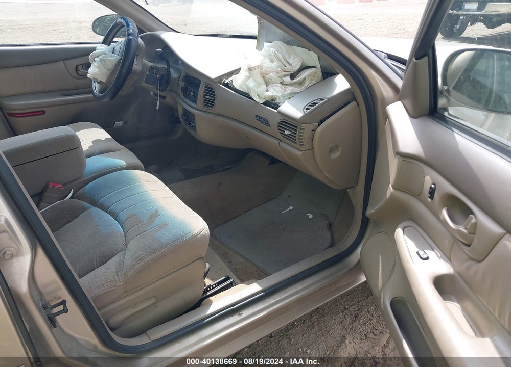 2000 BUICK CENTURY CUSTOM VIN: 2G4WS52J0Y1255511