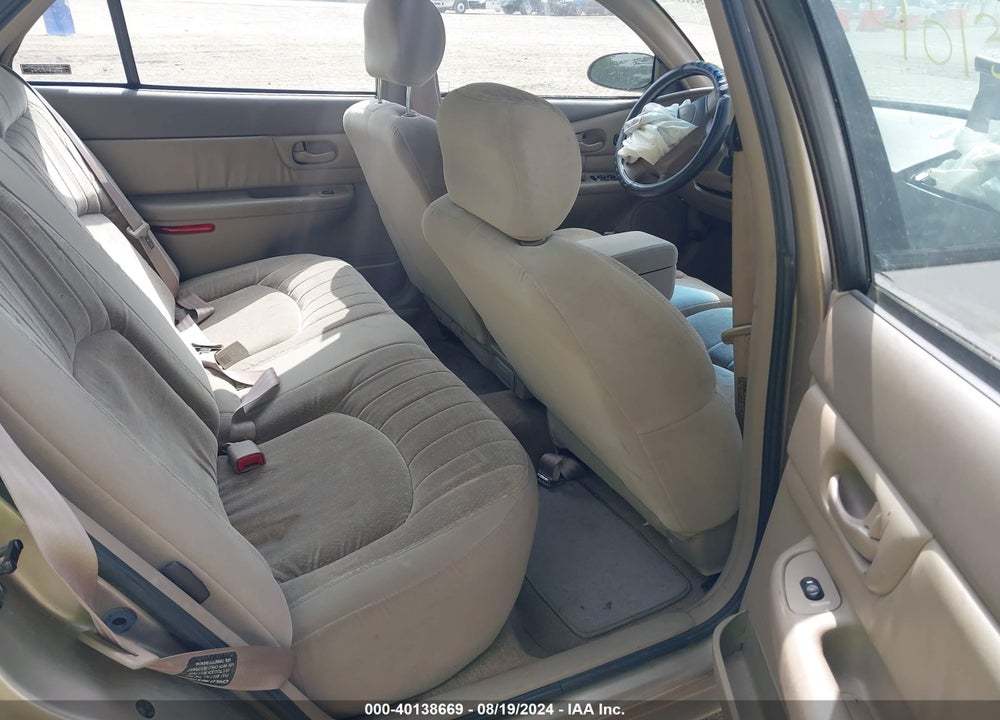 2000 BUICK CENTURY CUSTOM VIN: 2G4WS52J0Y1255511