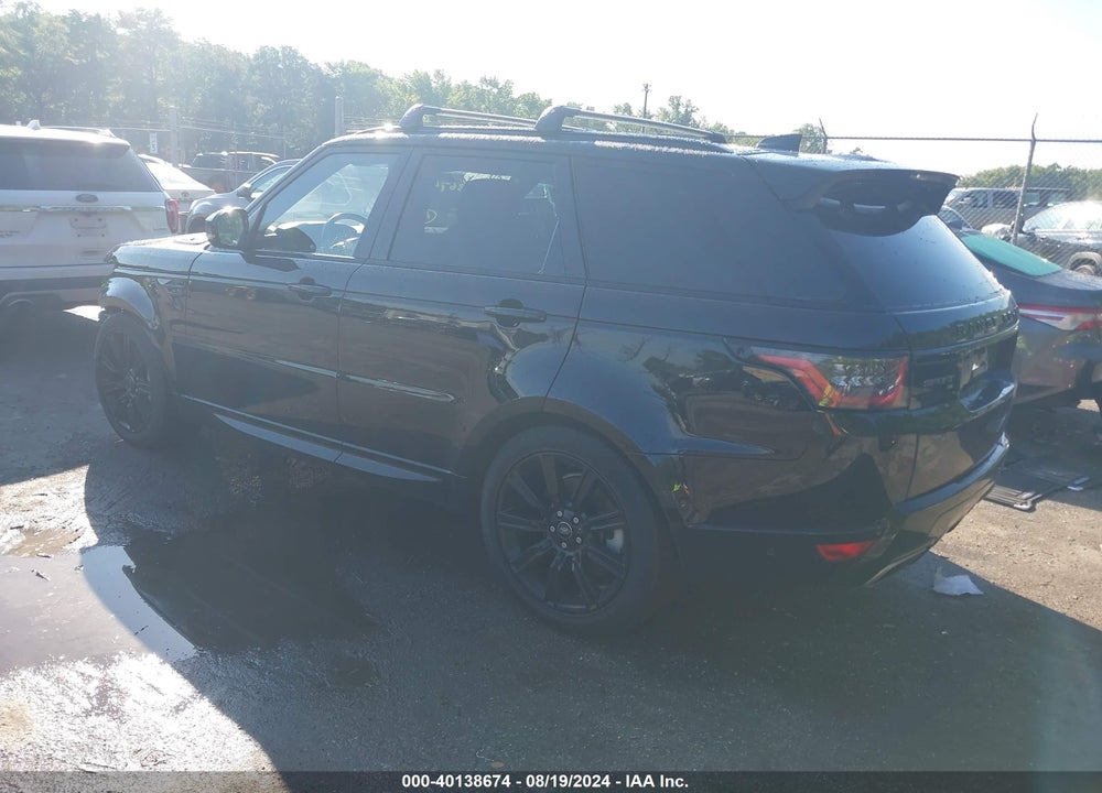 2021 LAND ROVER RANGE ROVER SPORT HSE SILVER EDITION MHEV VIN: SALWR2SU6MA776041
