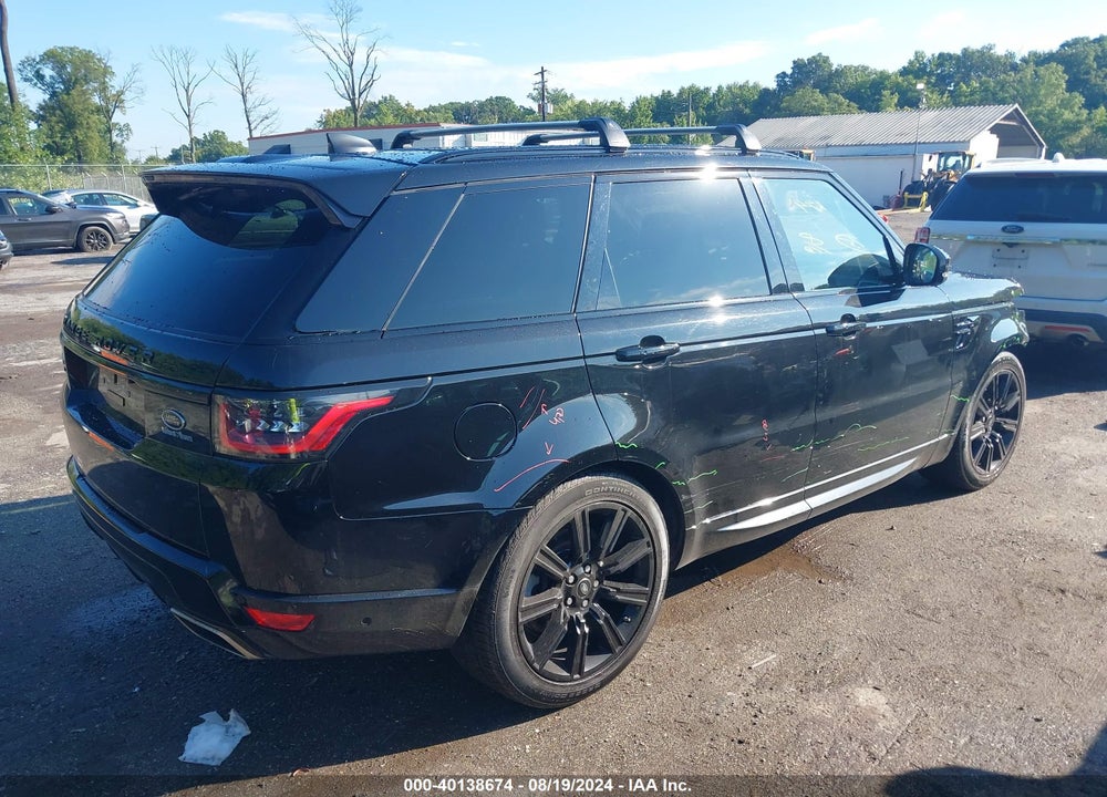 2021 LAND ROVER RANGE ROVER SPORT HSE SILVER EDITION MHEV VIN: SALWR2SU6MA776041