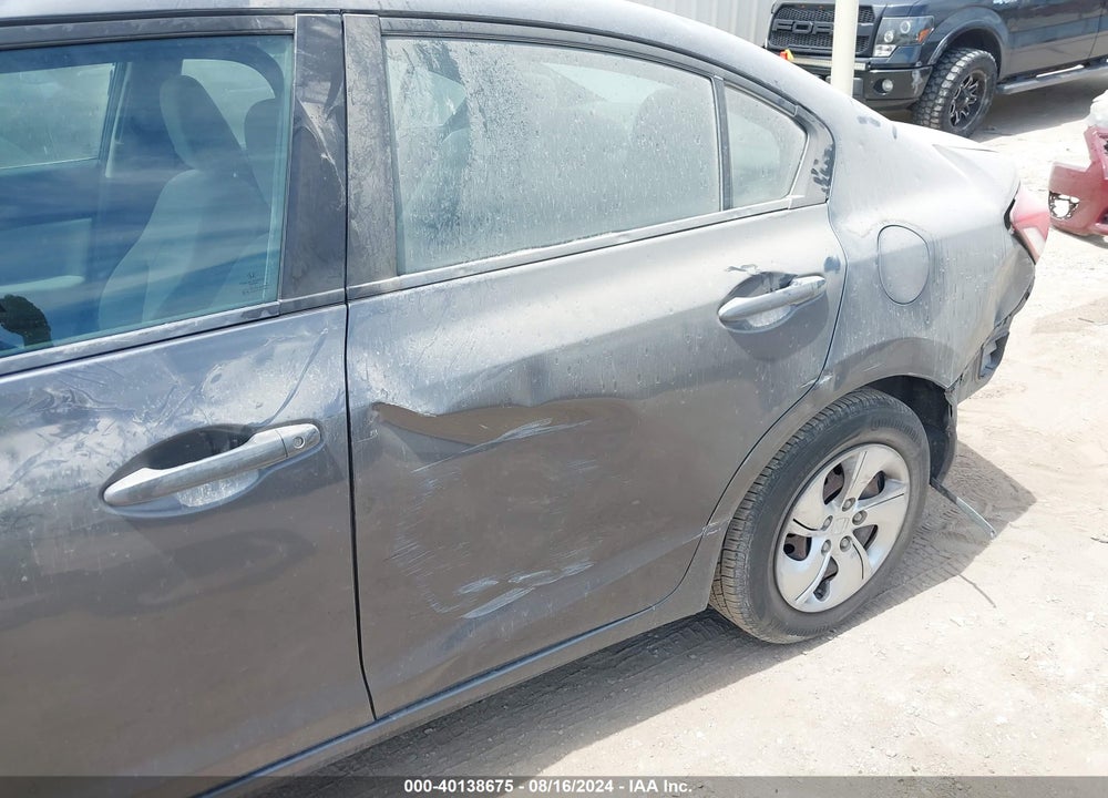 2013 HONDA CIVIC LX VIN: 2HGFB2F54DH544782