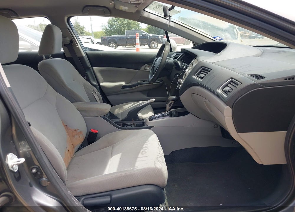 2013 HONDA CIVIC LX VIN: 2HGFB2F54DH544782