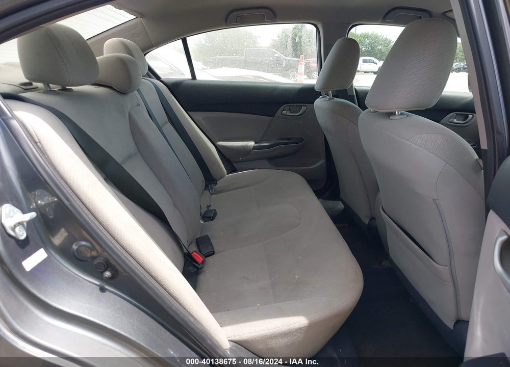 2013 HONDA CIVIC LX VIN: 2HGFB2F54DH544782
