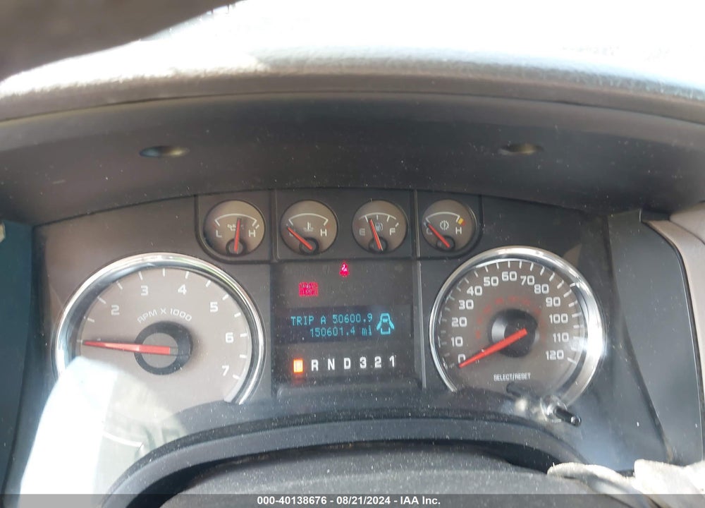2010 FORD F-150 XL/XLT VIN: 1FTMF1C88AKE40951