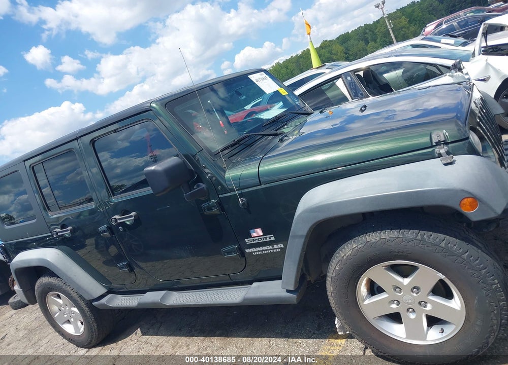 2010 JEEP WRANGLER UNLIMITED SPORT VIN: 1J4HA3H11AL212057