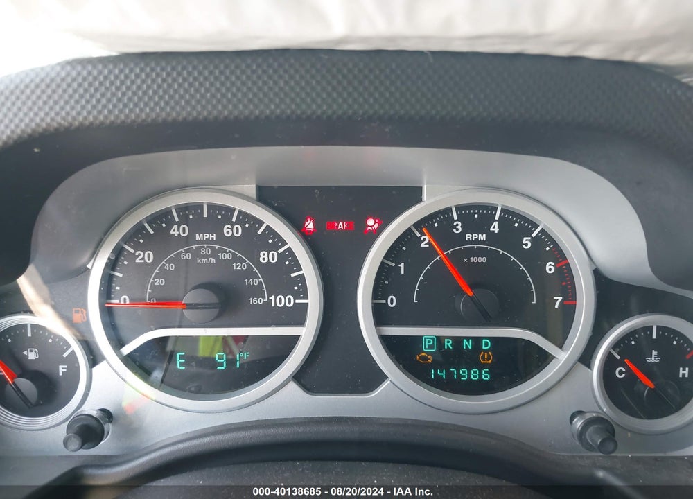 2010 JEEP WRANGLER UNLIMITED SPORT VIN: 1J4HA3H11AL212057