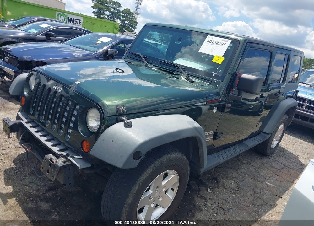 2010 JEEP WRANGLER UNLIMITED SPORT VIN: 1J4HA3H11AL212057