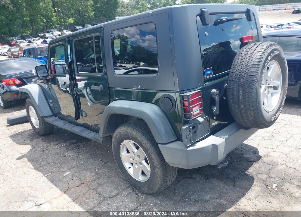 2010 JEEP WRANGLER UNLIMITED SPORT VIN: 1J4HA3H11AL212057