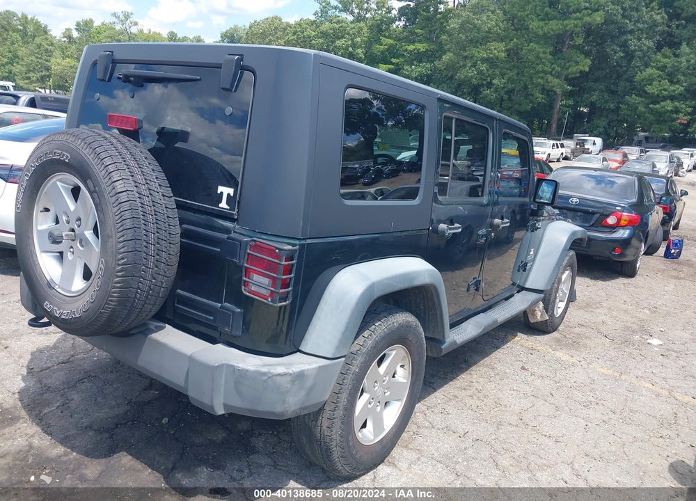 2010 JEEP WRANGLER UNLIMITED SPORT VIN: 1J4HA3H11AL212057