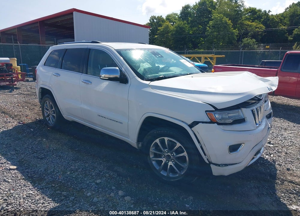 2014 JEEP GRAND CHEROKEE OVERLAND VIN: 1C4RJFCG5EC221227