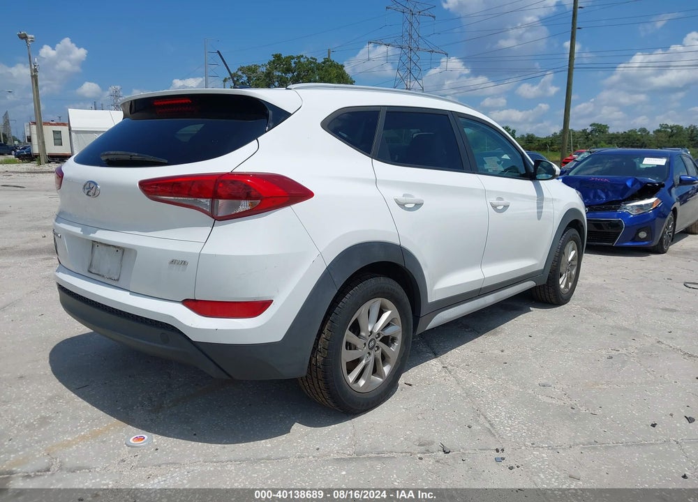 2017 HYUNDAI TUCSON SE VIN: KM8J3CA46HU481371