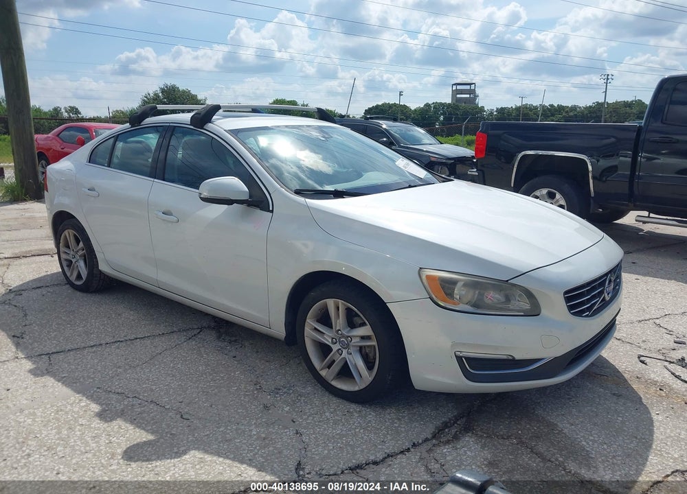 2014 VOLVO S60 T5 VIN: YV1612FS4E2274772