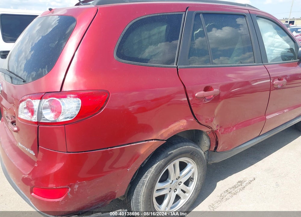 2010 HYUNDAI SANTA FE GLS VIN: 5NMSG3AB9AH404230