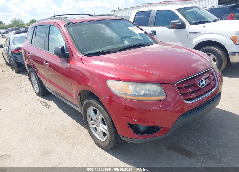 2010 HYUNDAI SANTA FE GLS VIN: 5NMSG3AB9AH404230