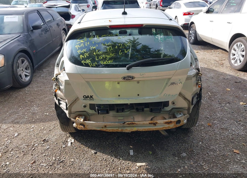 2016 FORD FIESTA S VIN: 3FADP4TJ5GM133925