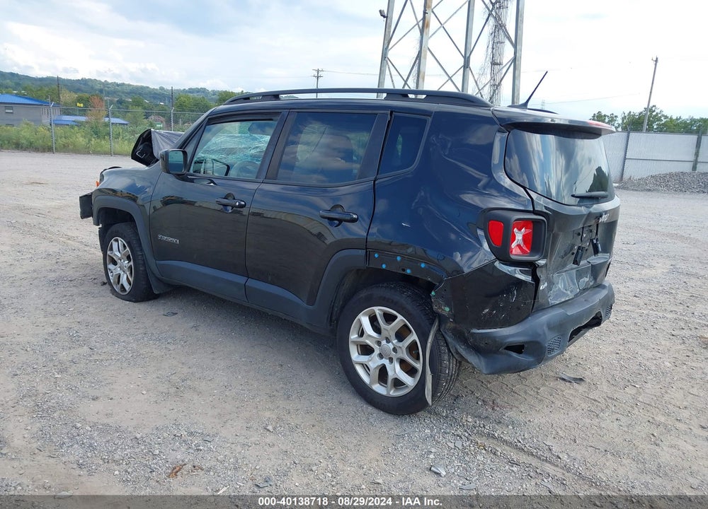 2015 JEEP RENEGADE LATITUDE VIN: ZACCJBBT6FPC29153
