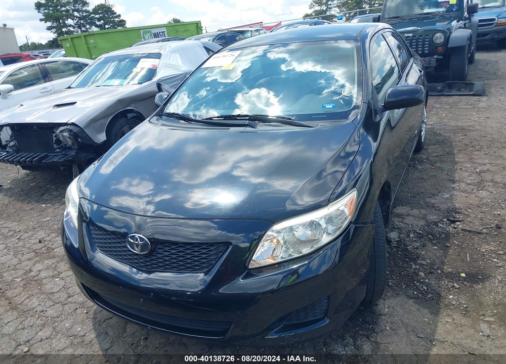2009 TOYOTA COROLLA LE VIN: JTDBL40E999066185