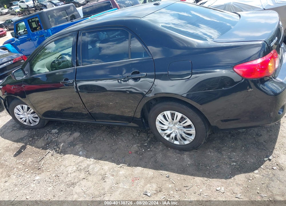 2009 TOYOTA COROLLA LE VIN: JTDBL40E999066185