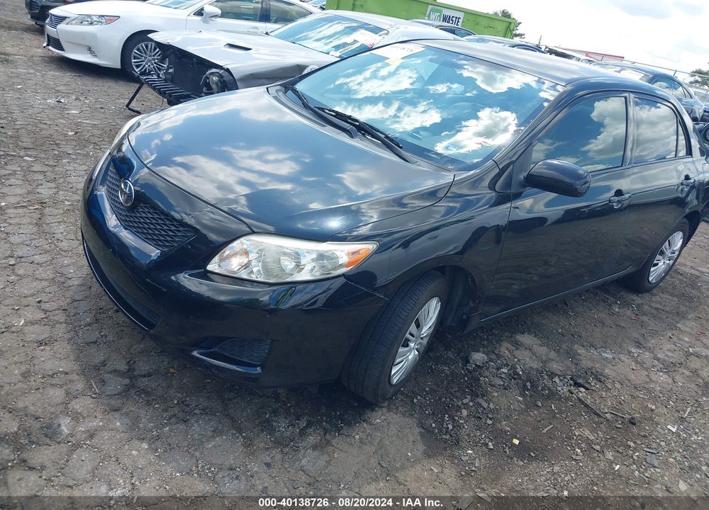 2009 TOYOTA COROLLA LE VIN: JTDBL40E999066185