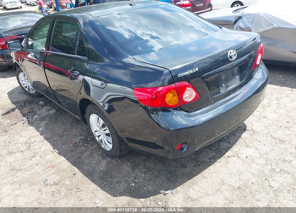 2009 TOYOTA COROLLA LE VIN: JTDBL40E999066185