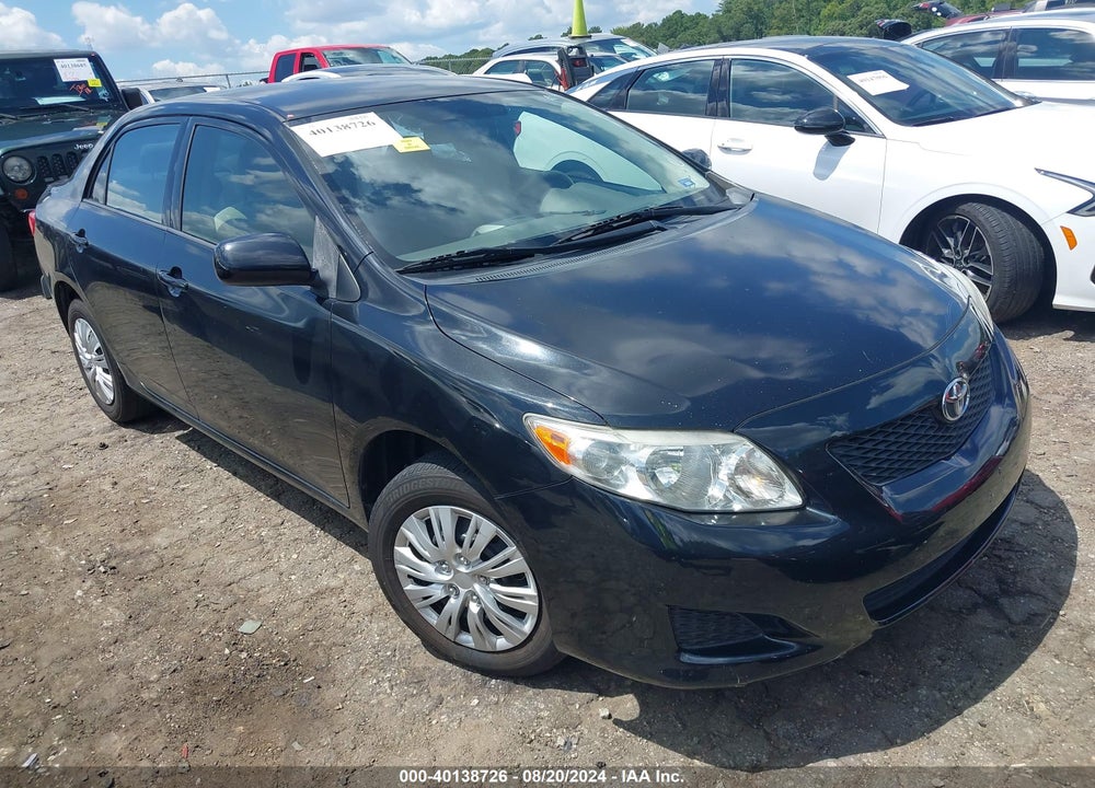 2009 TOYOTA COROLLA LE VIN: JTDBL40E999066185