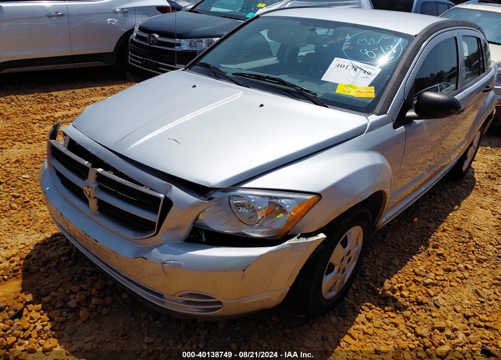 2007 DODGE CALIBER VIN: 1B3HB28B47D506952