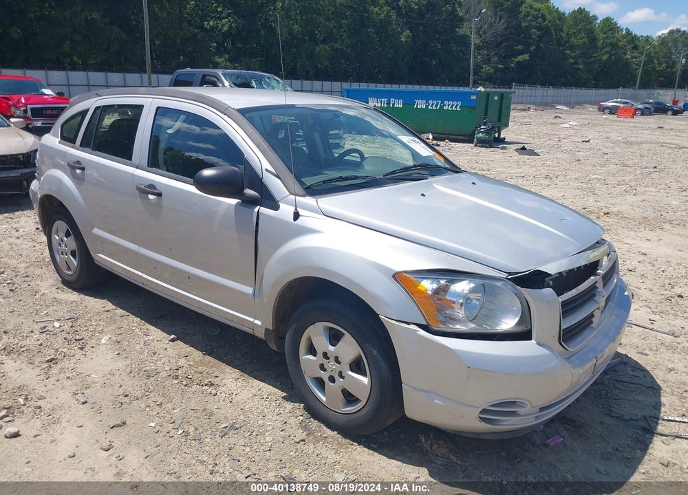 2007 DODGE CALIBER VIN: 1B3HB28B47D506952