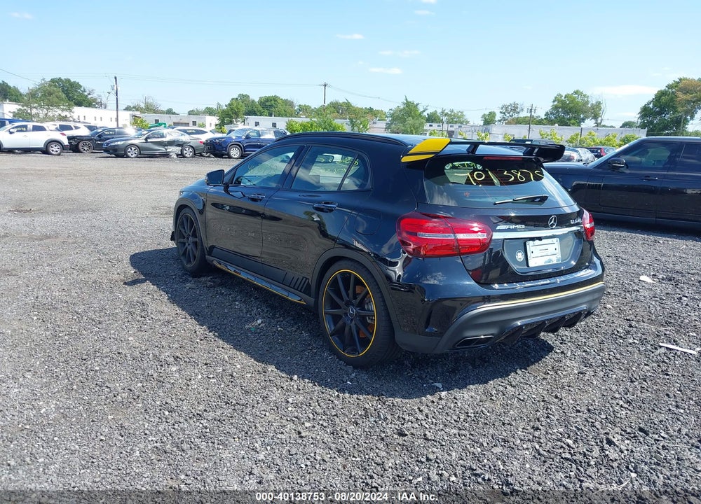 2018 MERCEDES-BENZ AMG GLA 45 4MATIC VIN: WDDTG5CB3JJ397014
