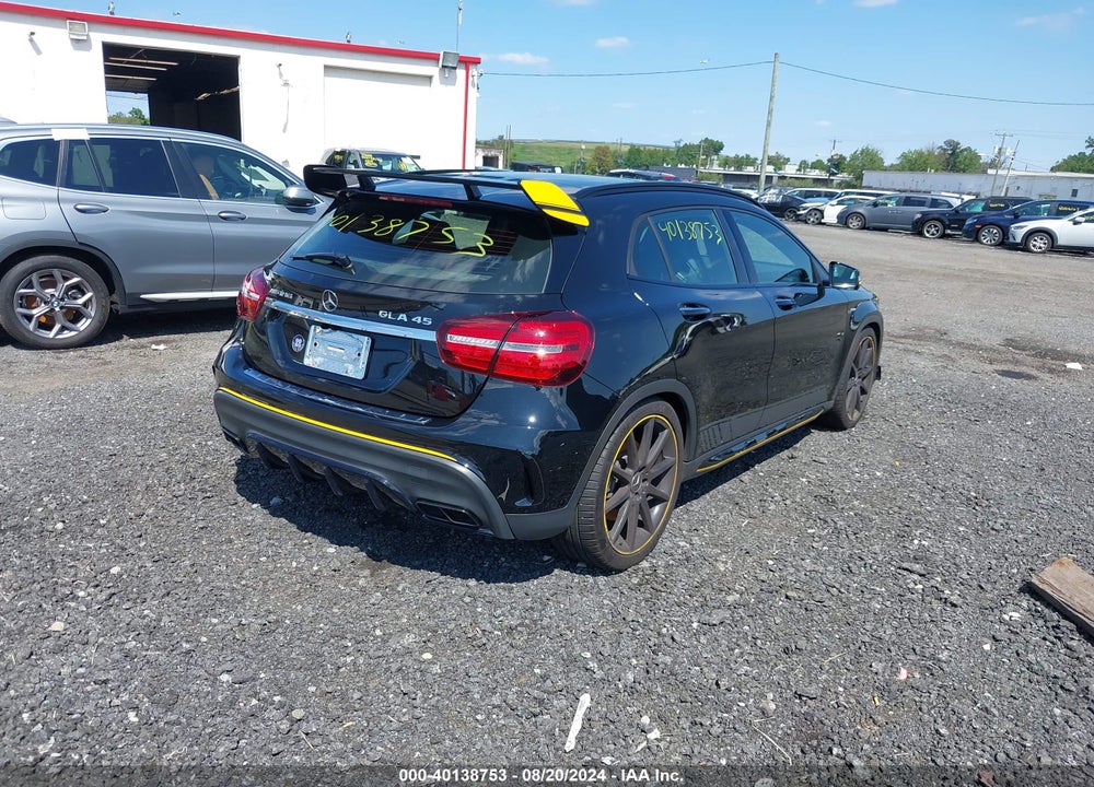2018 MERCEDES-BENZ AMG GLA 45 4MATIC VIN: WDDTG5CB3JJ397014