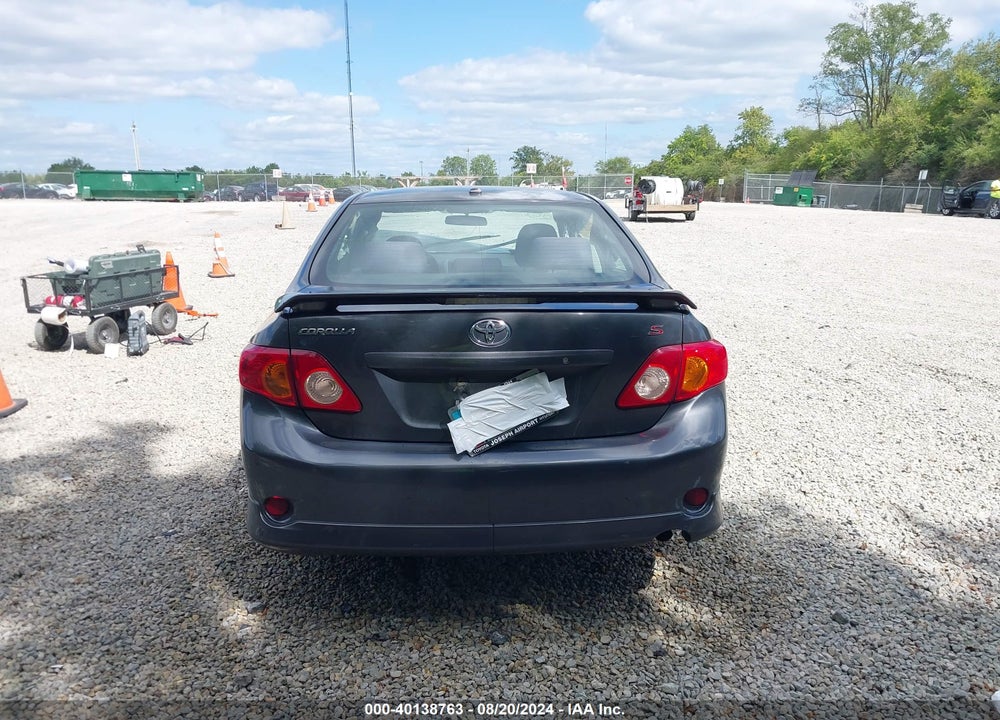 2009 TOYOTA COROLLA S VIN: 1NXBU40E99Z080268
