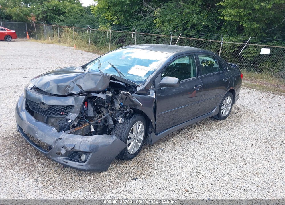 2009 TOYOTA COROLLA S VIN: 1NXBU40E99Z080268