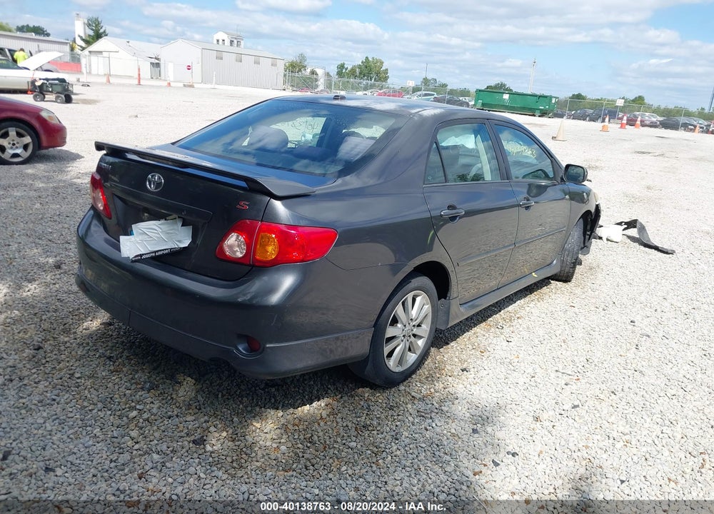 2009 TOYOTA COROLLA S VIN: 1NXBU40E99Z080268