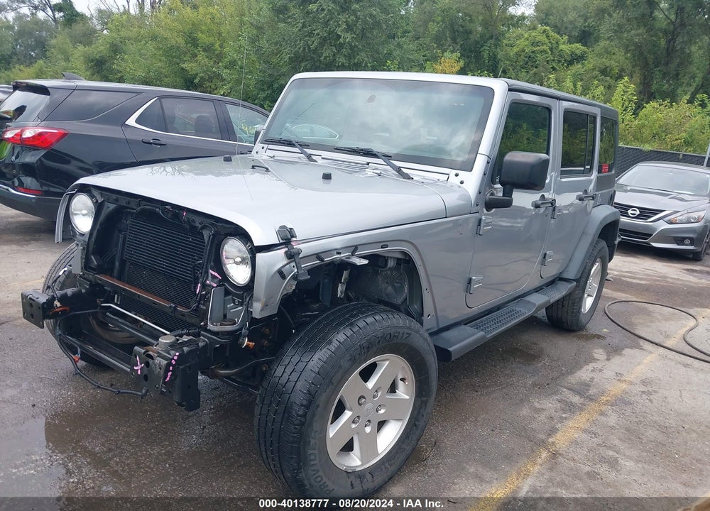 2015 JEEP WRANGLER UNLIMITED SPORT VIN: 1C4BJWDG5FL592812