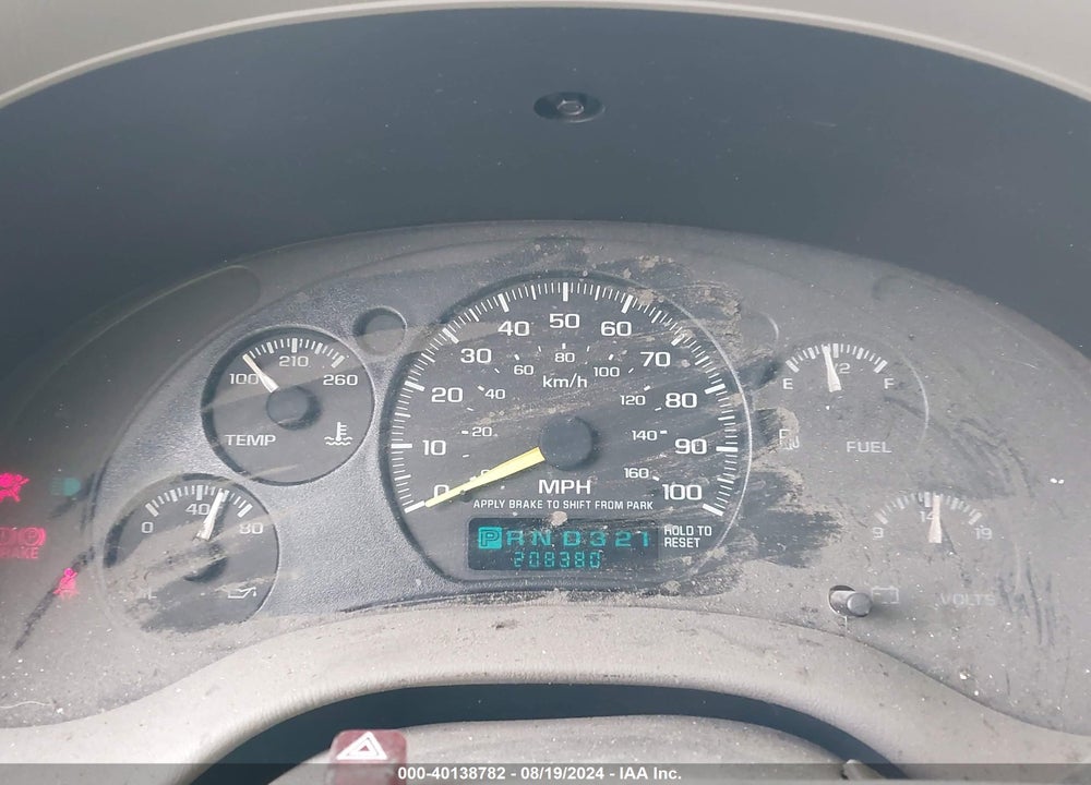 2000 CHEVROLET S-10 VIN: 1GCCS1450YK280960