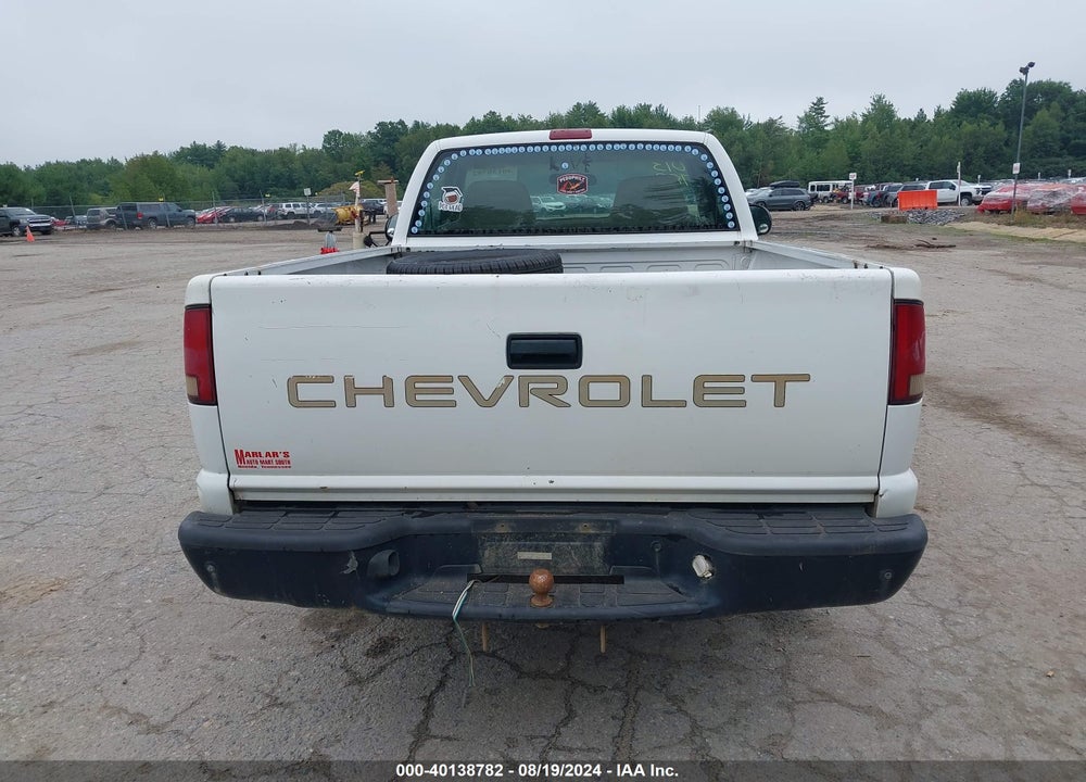 2000 CHEVROLET S-10 VIN: 1GCCS1450YK280960