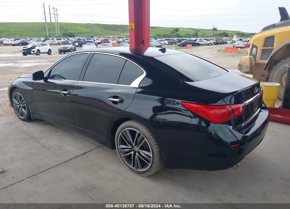2015 INFINITI Q50 SPORT VIN: JN1BV7AP5FM336696