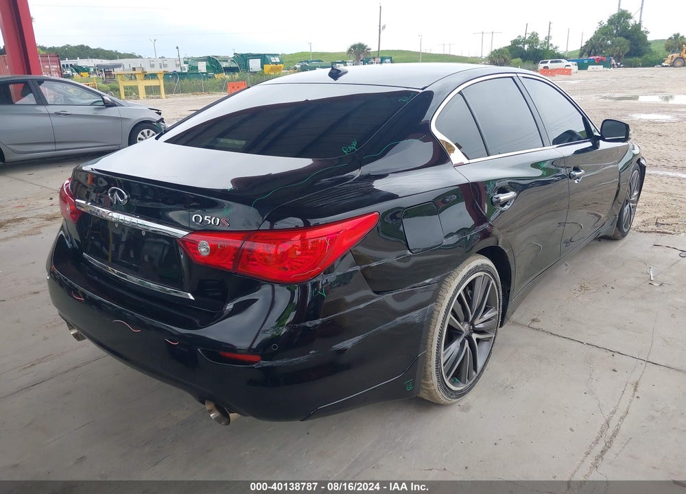 2015 INFINITI Q50 SPORT VIN: JN1BV7AP5FM336696