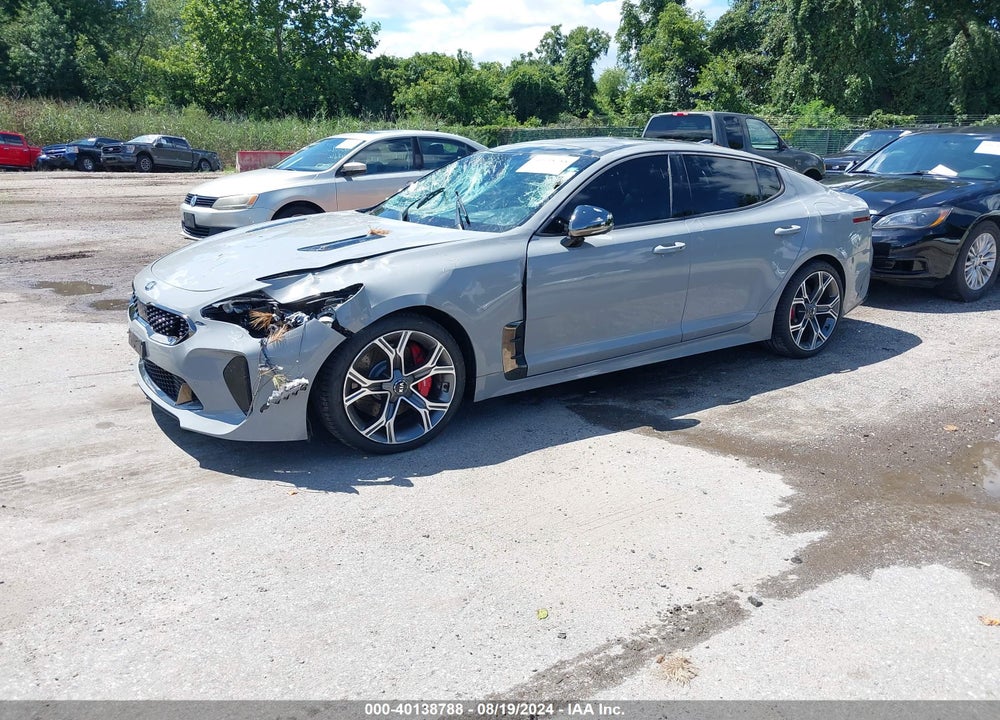 2019 KIA STINGER GT2 VIN: KNAE55LCXK6055448
