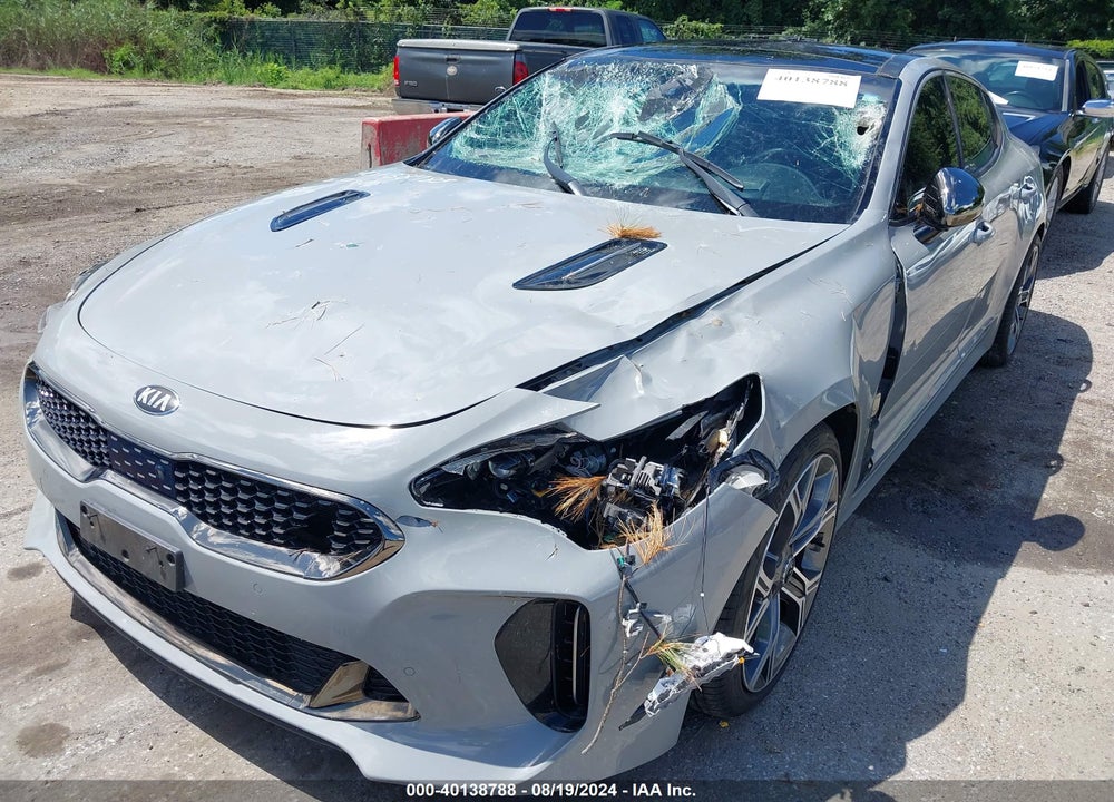2019 KIA STINGER GT2 VIN: KNAE55LCXK6055448
