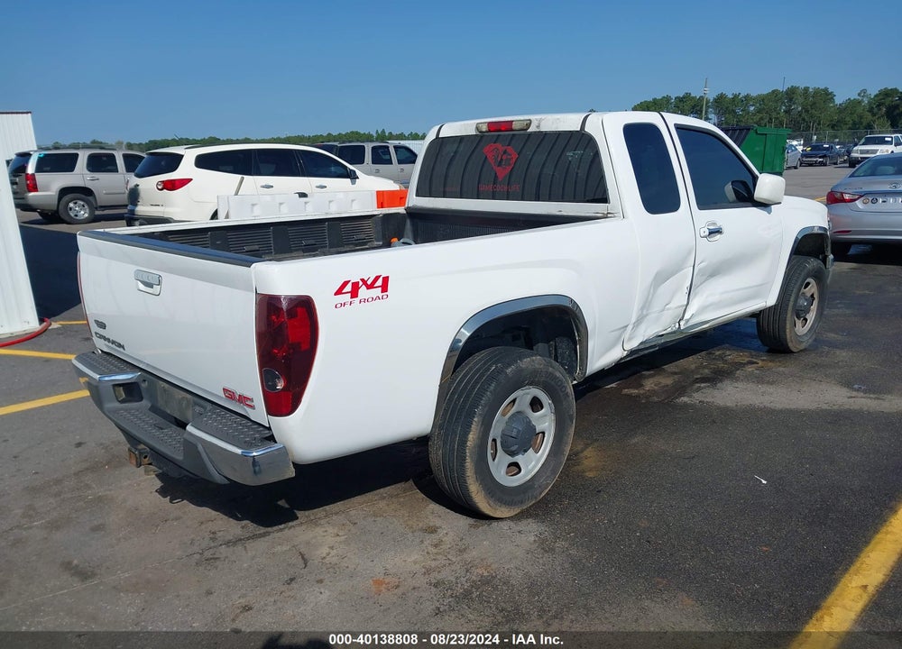 2011 GMC CANYON WORK TRUCK VIN: 1GTJ6LFE6B8135155
