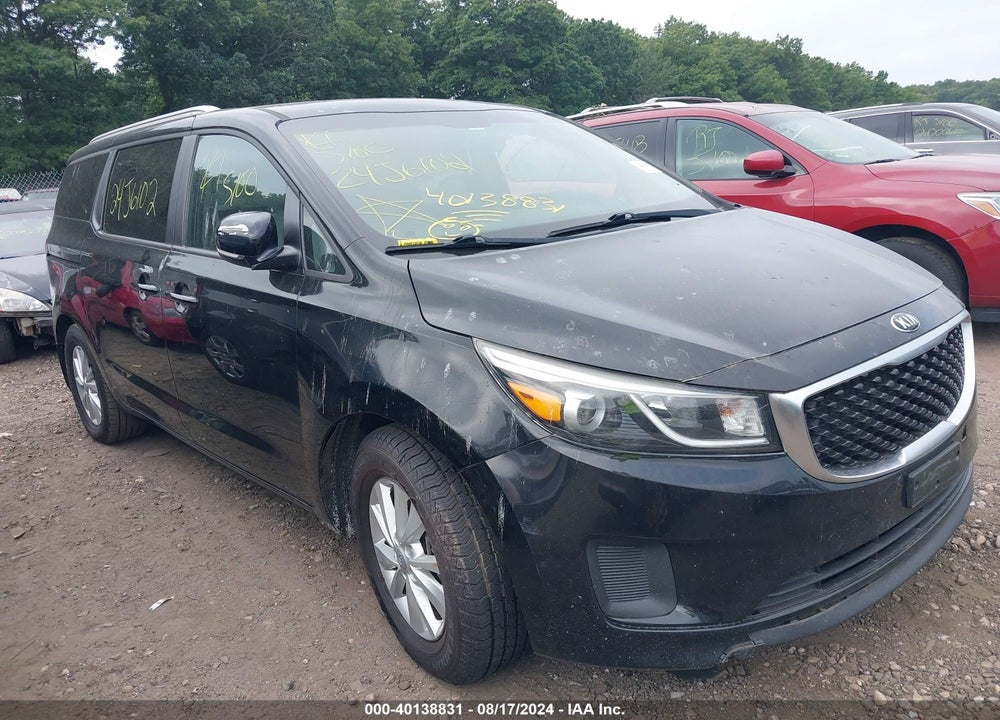2016 KIA SEDONA LX VIN: KNDMB5C17G6168402