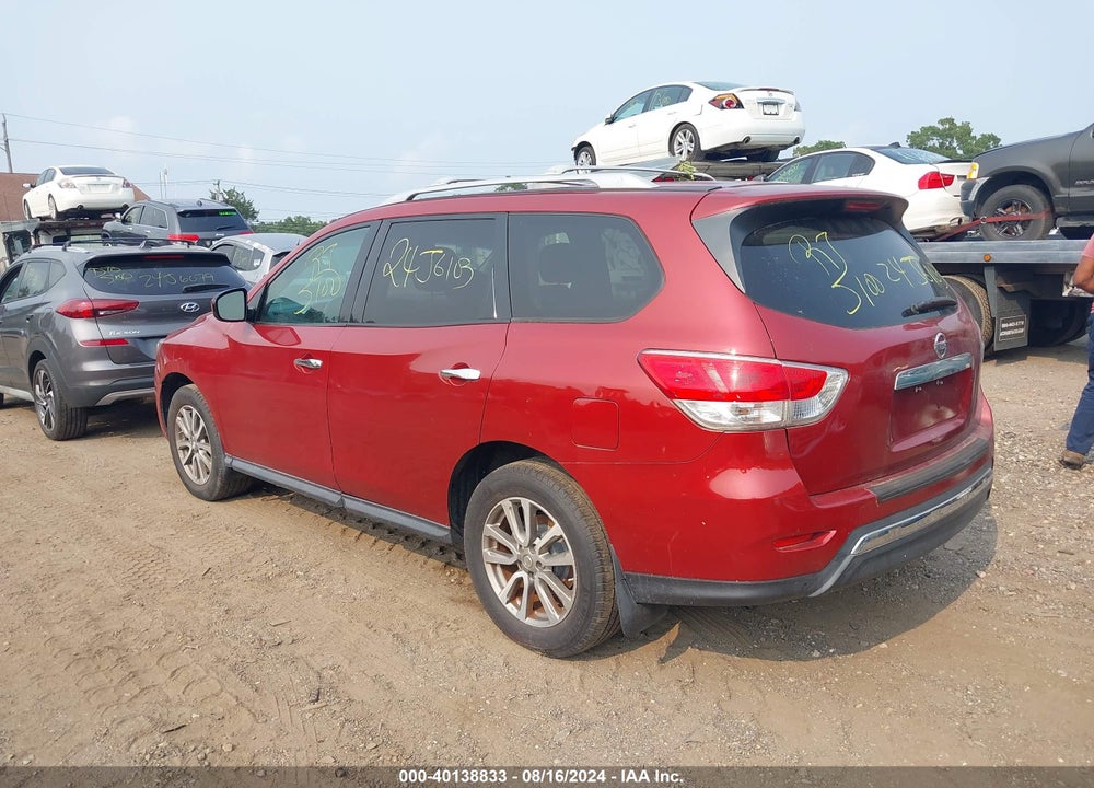 2013 NISSAN PATHFINDER S VIN: 5N1AR2MN6DC604745