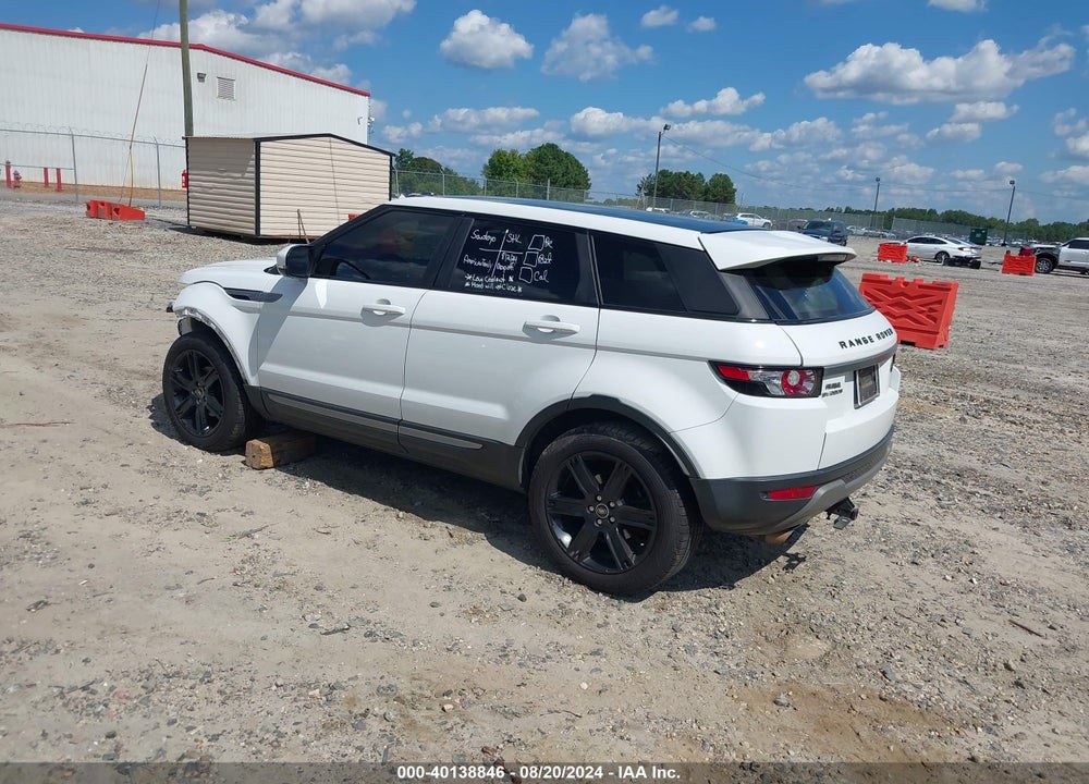 2013 LAND ROVER RANGE ROVER EVOQUE PURE VIN: SALVP2BG0DH838195